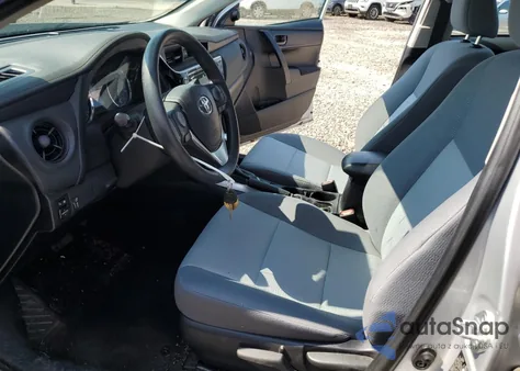 2017 Toyota Corolla L из США, поврежденный, VIN 2T1BURHEXHC919989